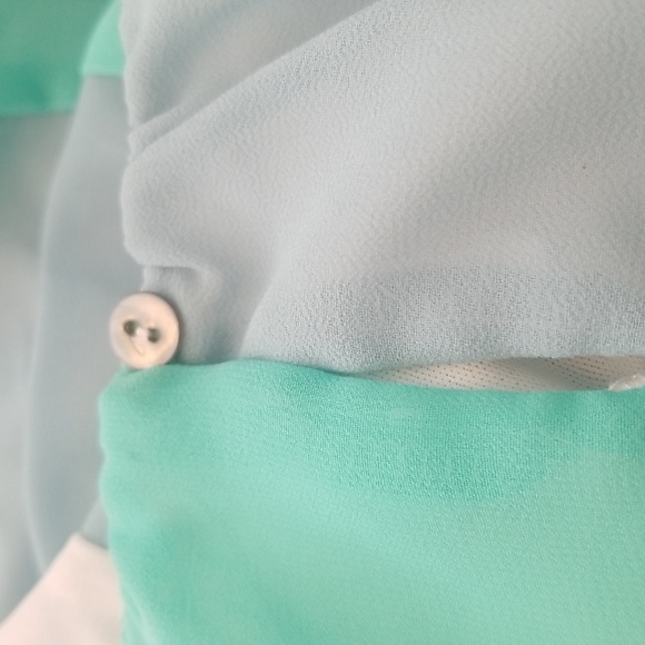 🦋She + Sky Color Block Trapeze Dress - Picture 5 of 7